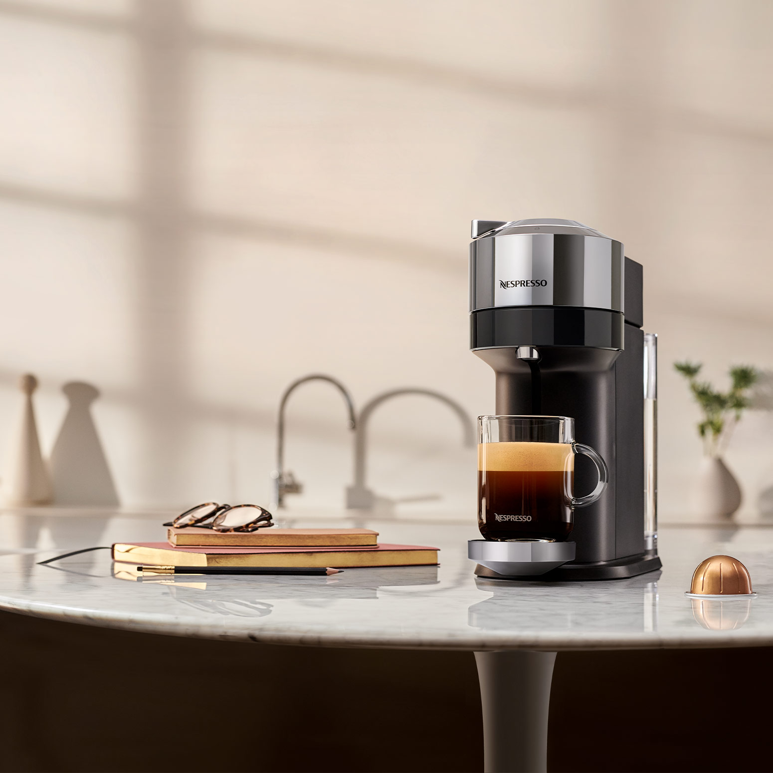 ヴァーチュオ ネクスト デラックス ダーククローム C｜コーヒー