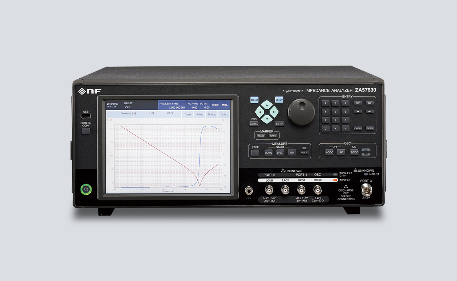 インピーダンスアナライザ ZA57630 - 電子計測器 - インピーダンス測定