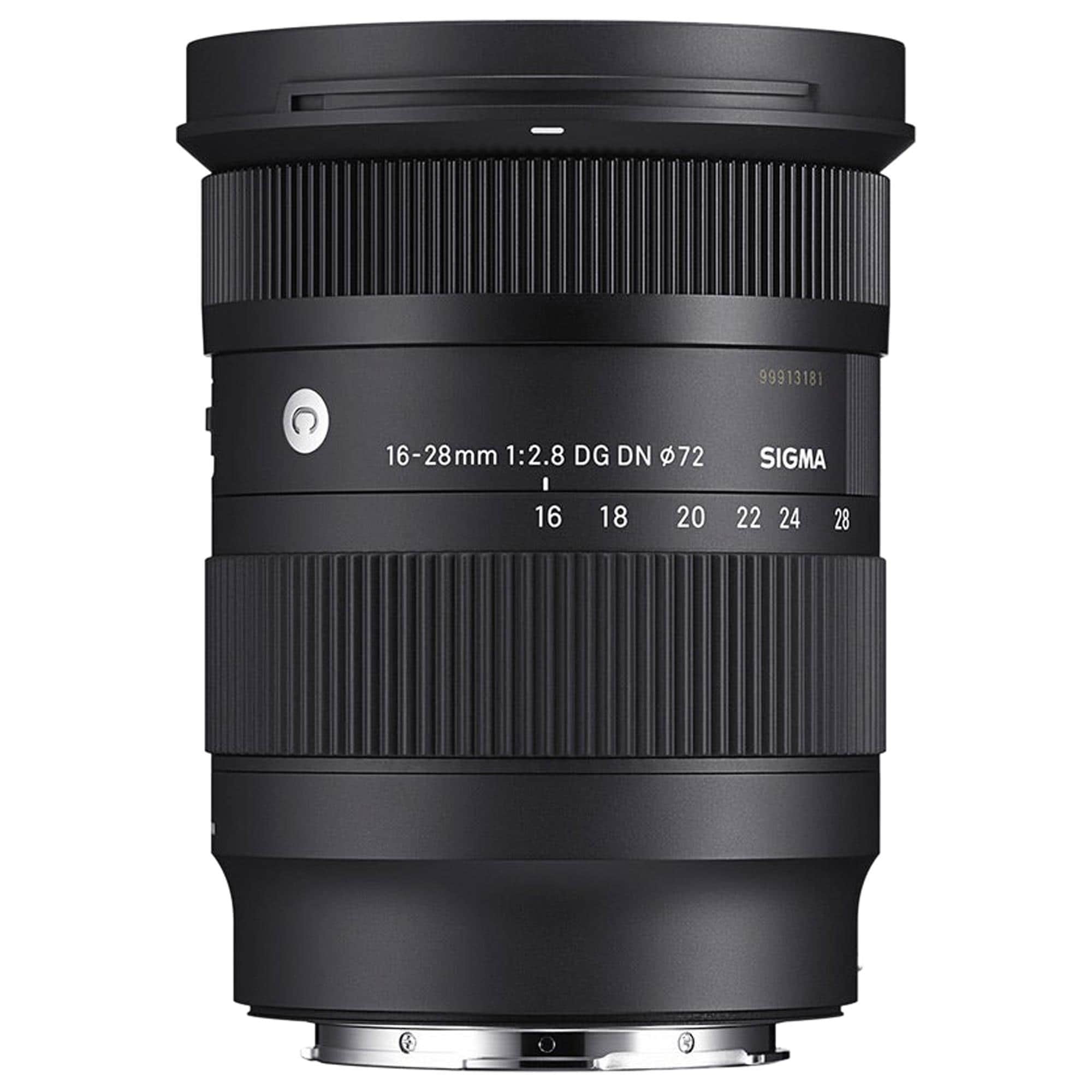 Sigma 16-28mm F2.8 DG DN for L Mount/ Sony E in Black