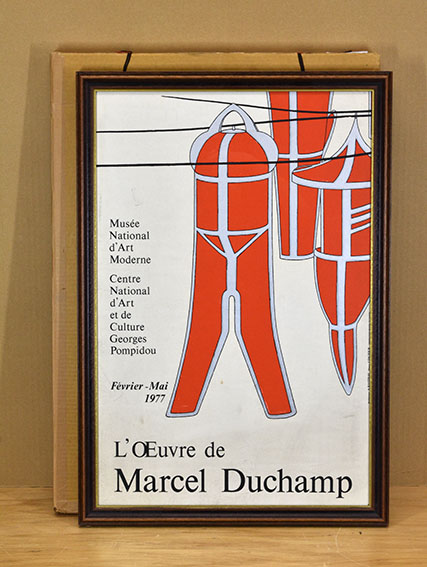 マルセル・デュシャンポスター額「L'OEUVRE DE MARCEL DUCHAMP