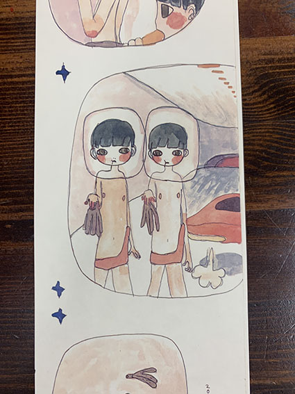 タカノ綾版画「Hot Banana Fudge」 | Natsume Books