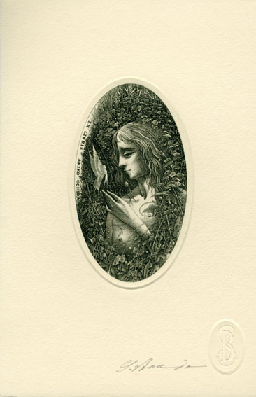 Soichi Bando / 坂東壮一版画「蔵書票68」 | Natsume Books