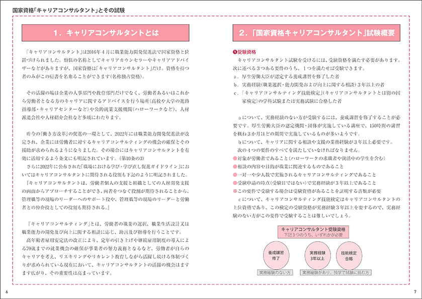 2024年版 キャリアコンサルタント学科試験徹底図解テキスト＆問題集
