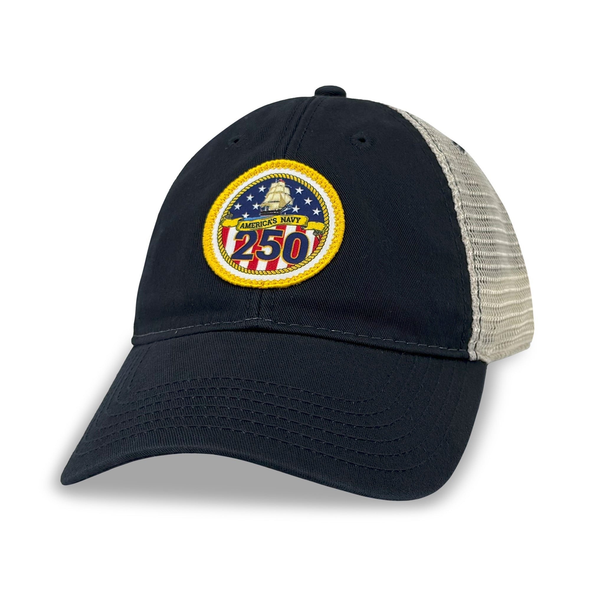 Navy 250th Anniversary Trucker Hat (Navy) – Navy Gear