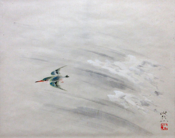 田中以知庵 爽涼/掛け軸 絵画の買取.販売.表装/長良川画廊