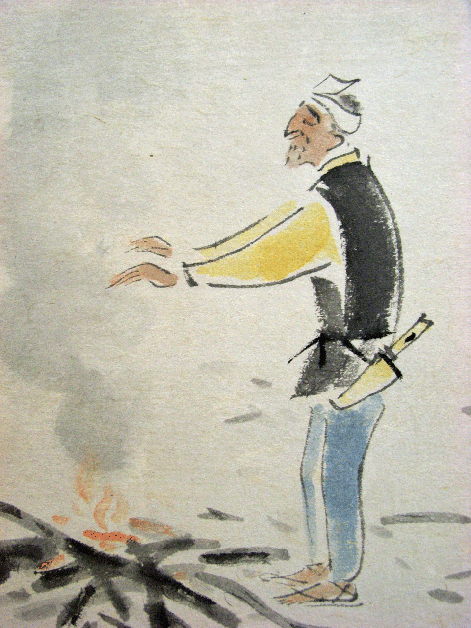 酒井三良 朝寒/Web書画ミュージアム