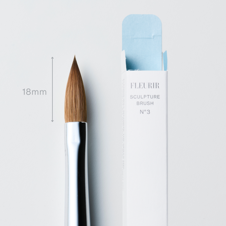 フルーリア 新品️Fleurir フルーリア スカルプチュアブラシ ネイル2本