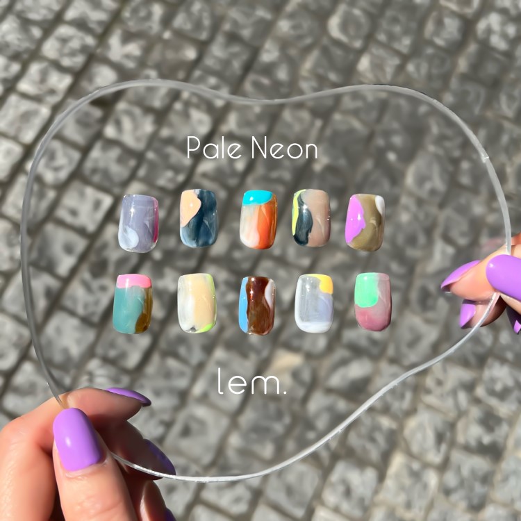 lem. カラージェル ペールネオン 10色セット | Nail Labo Online Shop