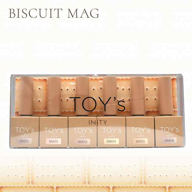 TOY's × INITY ビスケットマグコレクション6色セット | Nail Labo