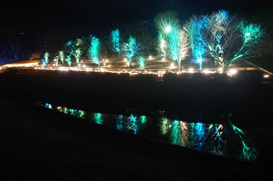 静峰ふるさと公園イルミネーション2024 花ホタルのもり」を開催しま