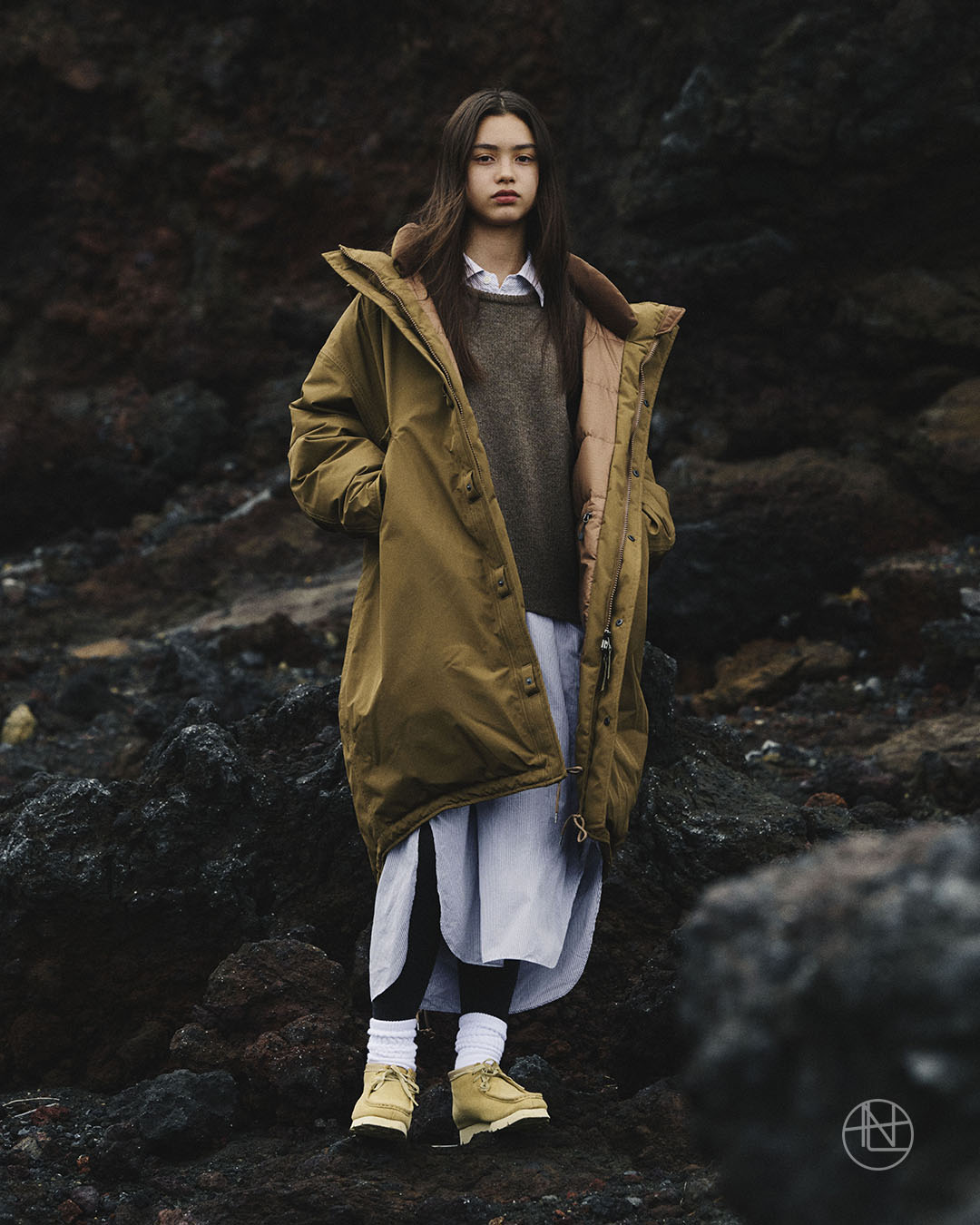 nanamica ナナミカ』ダッフルコート ゴアテックス 防水 防風 ウール