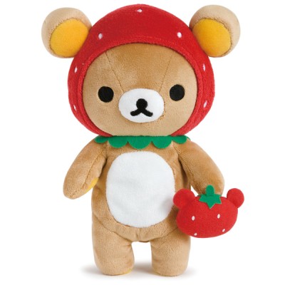 希少品 サンエックス リラックマ イチゴ ぬいぐるみ 受注生産品