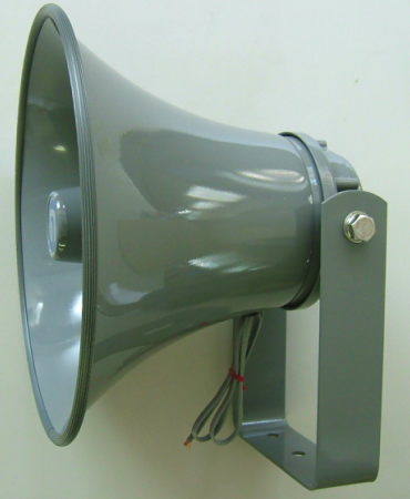 NK-115 ホーンスピーカー 15W 8Ω 正面開口部は丸型 ｜ なんず