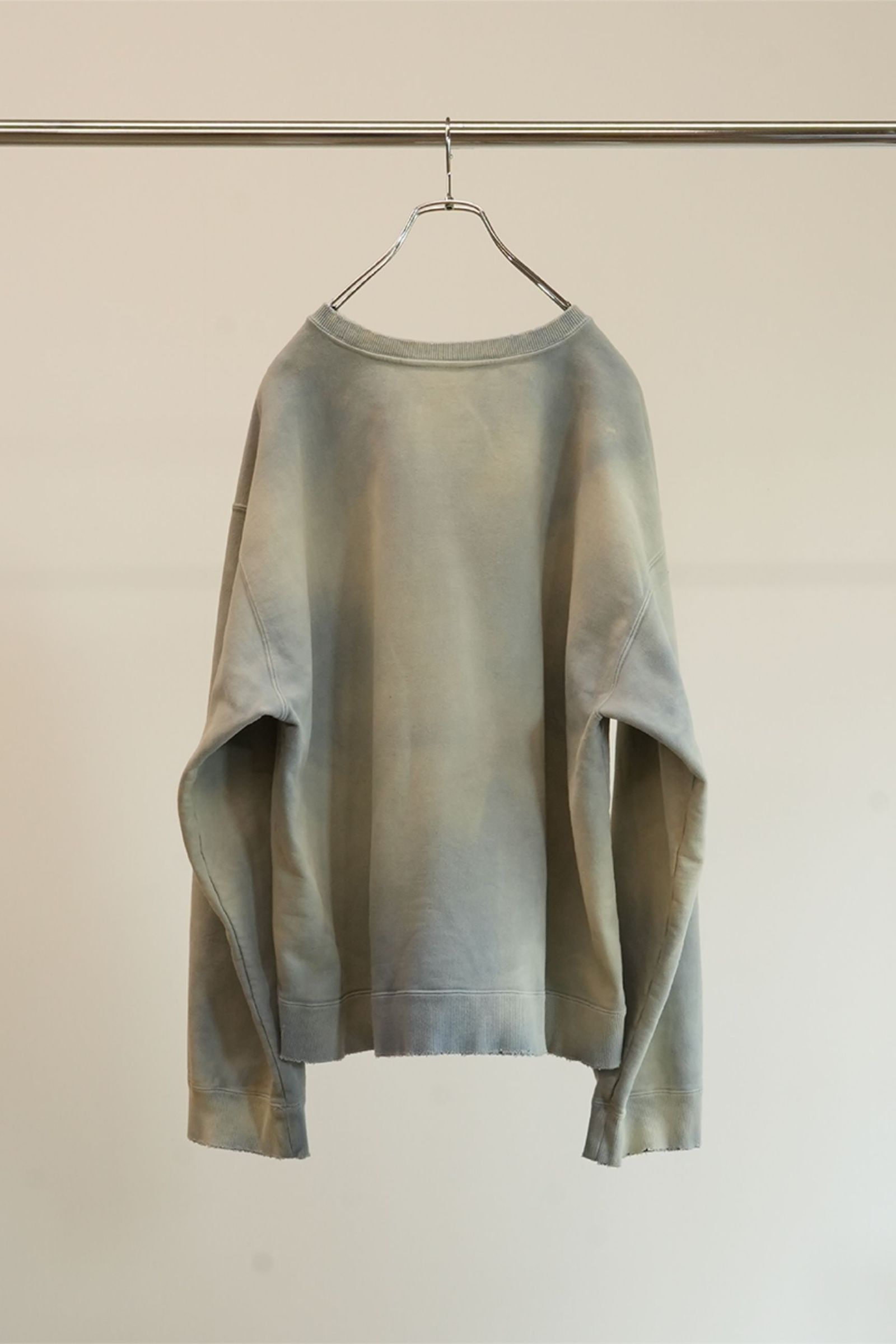 ANCELLM - UNEVENNESS SWEAT SHIRT | SAX | スウェット | NapsNote