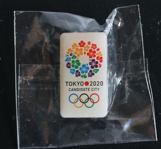 東京2020オリンピック 招致ピンバッジ A149 - 骨董、古民具、古書の