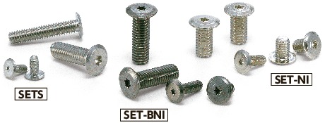 SETS-M3｜ヘクサロビュラ穴付き超極低頭ボルト M(並目)ねじの呼び M3