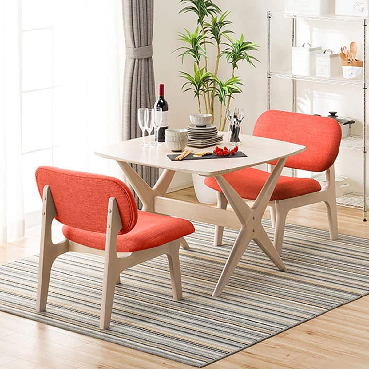 旧モデル】リビングダイニングテーブル3点セット(LDリラックスワイド