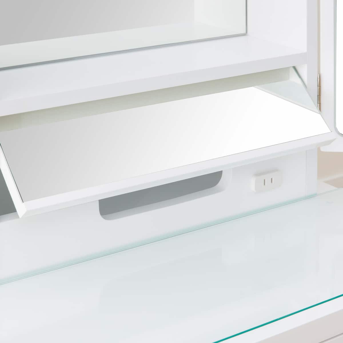 三面鏡ドレッサー(DR2 WH) | ニトリネット【公式】 家具・インテリア通販