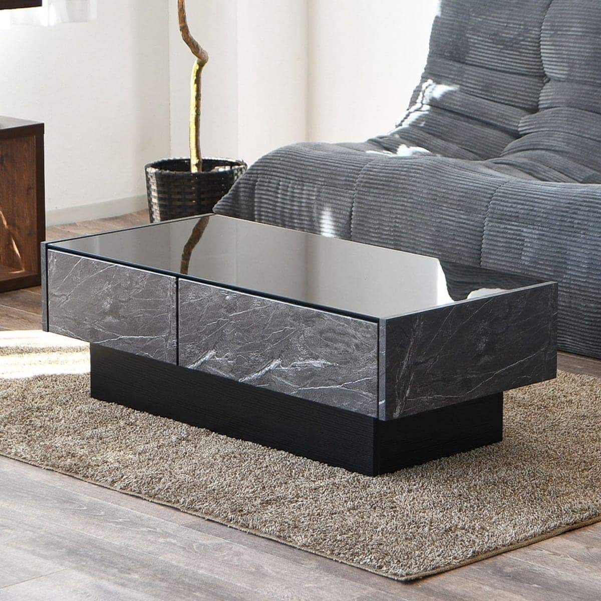 ブラック ガラス テーブル | ニトリネット【公式】 家具・インテリア通販