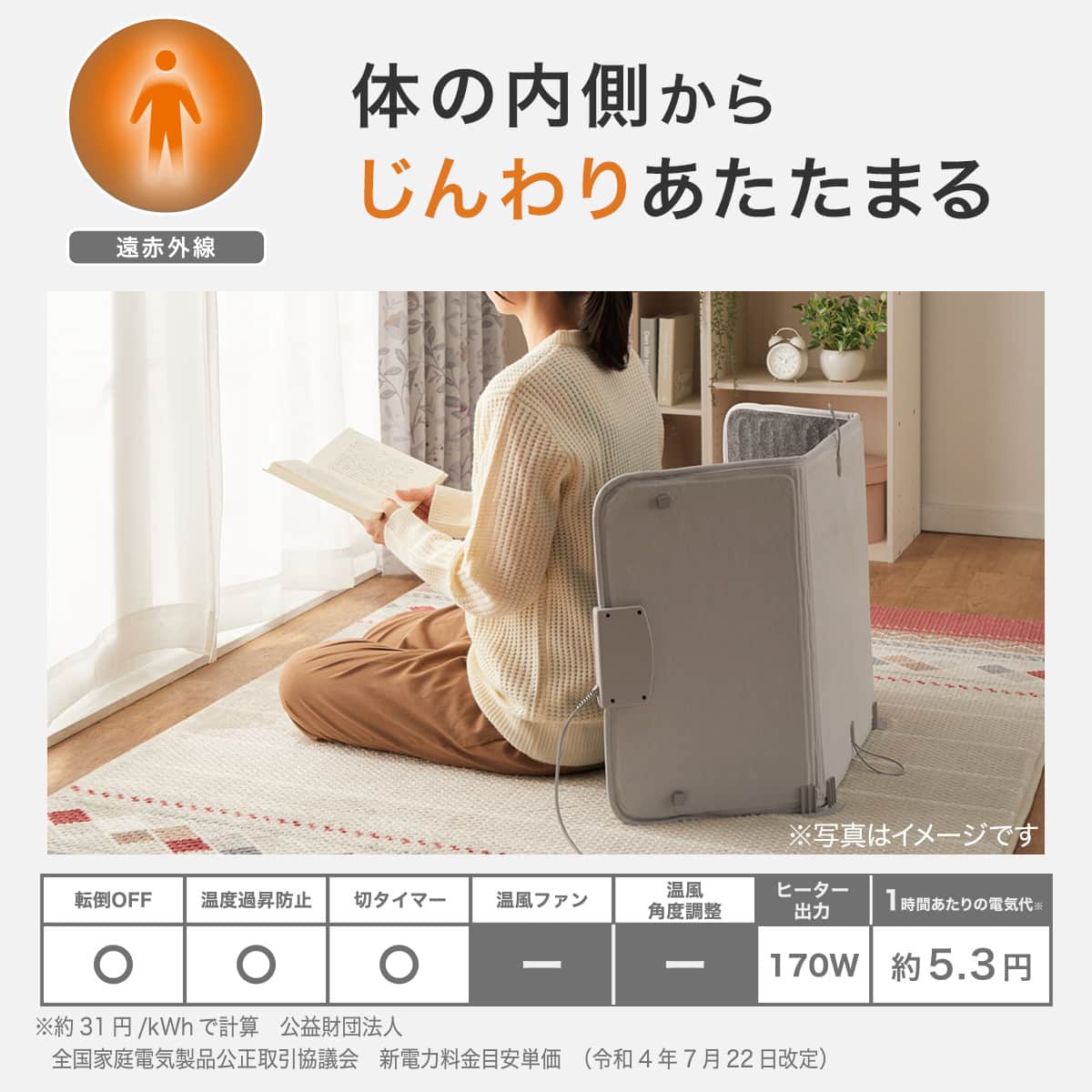 折りたためるパネルヒーター(NG) | ニトリネット【公式】 家具