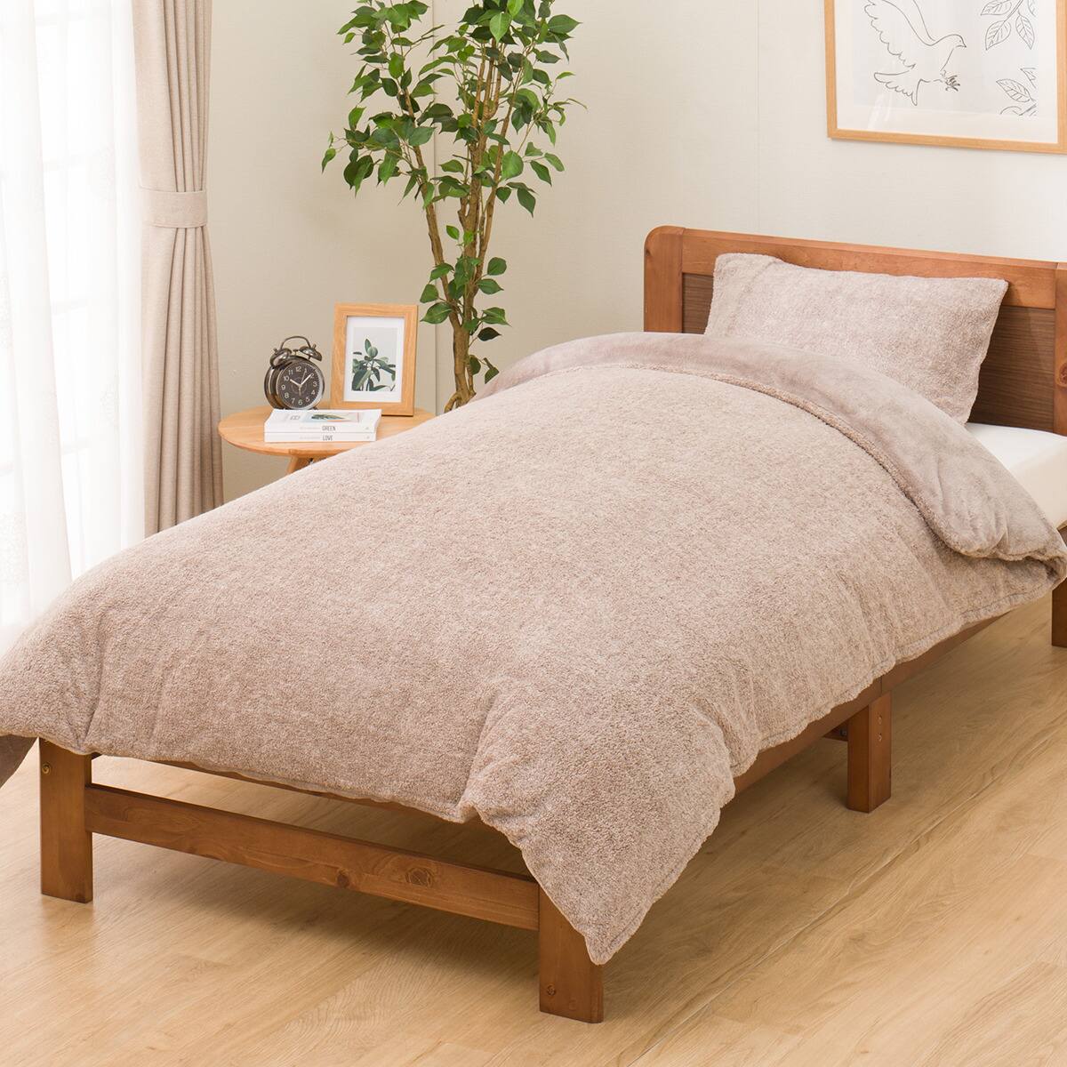 毛布にもなる掛け布団カバー シングル(NウォームSP MO 24NW12 S