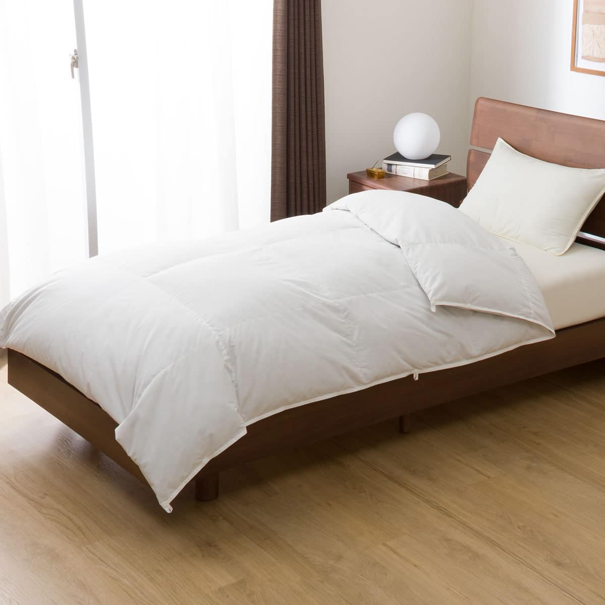 2枚合わせ羽毛掛ふとん ダブル(NTR-2 K2414 D) | ニトリネット【公式