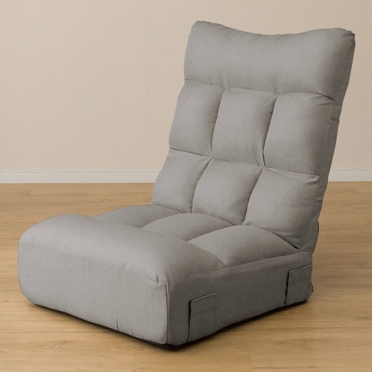 つながるハイバックポケットコイル座椅子(ロダトール グレー) | ニトリ