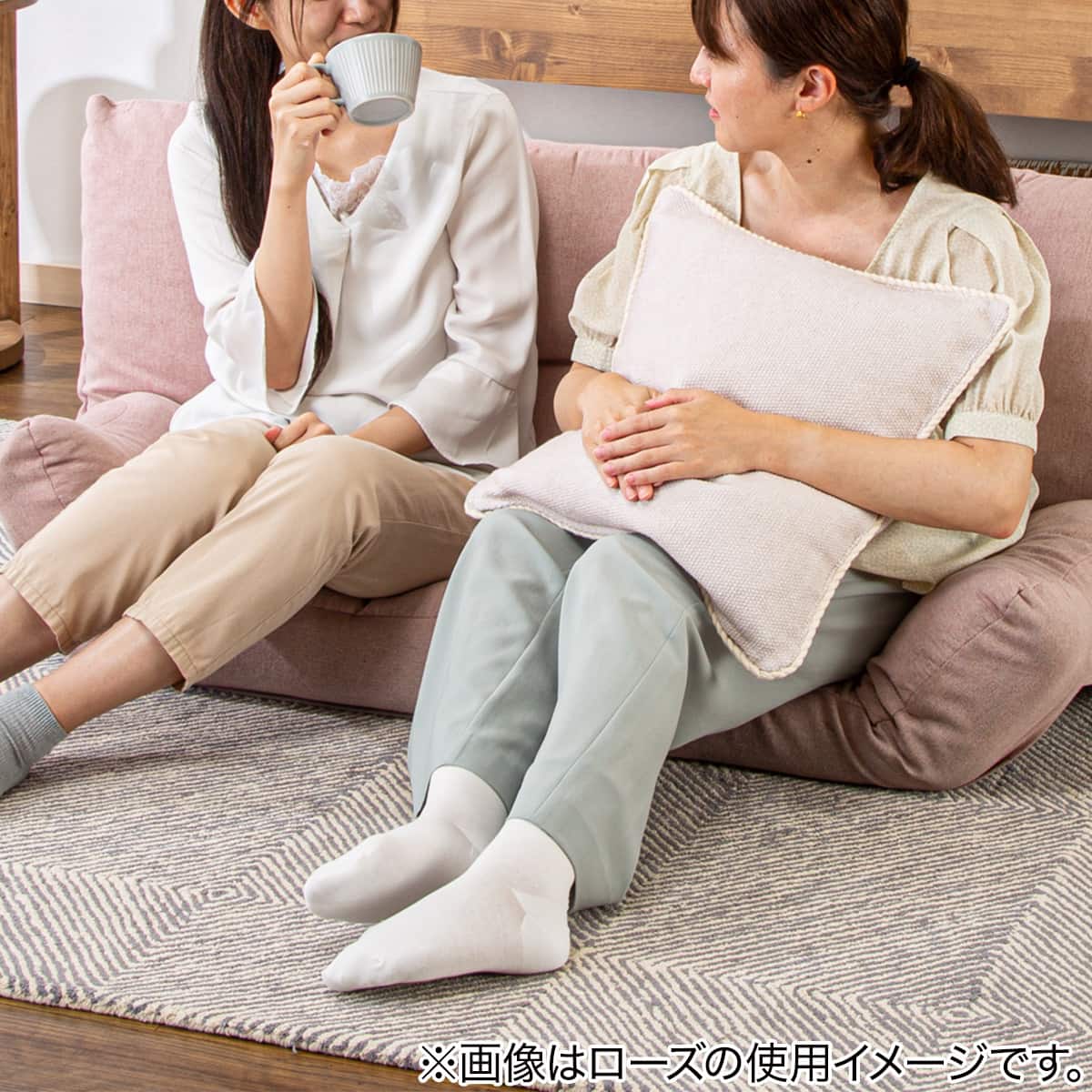 形が自在に変えられるコンパクトソファ(ツバサ3 BR) | ニトリネット