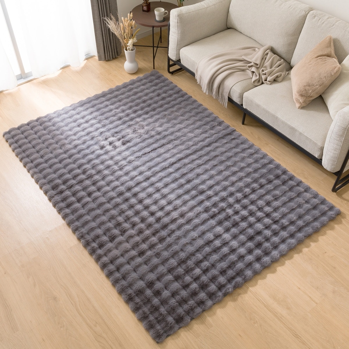 アクセントラグ(ウサギラグBB GY 160X230 ZG11) | ニトリネット【公式