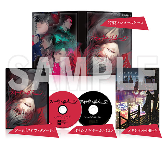 CHiRAL スロウダメージ スクエア缶バッチ LIVE 2022 × スロウ