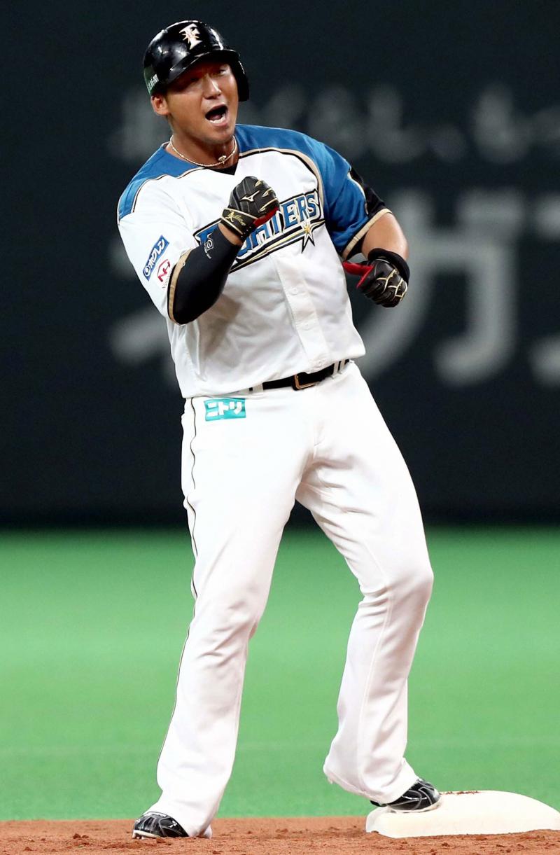 日本ハム中田「早く落ちてくれ」大谷敬遠意地の一打 - 野球 : 日刊スポーツ