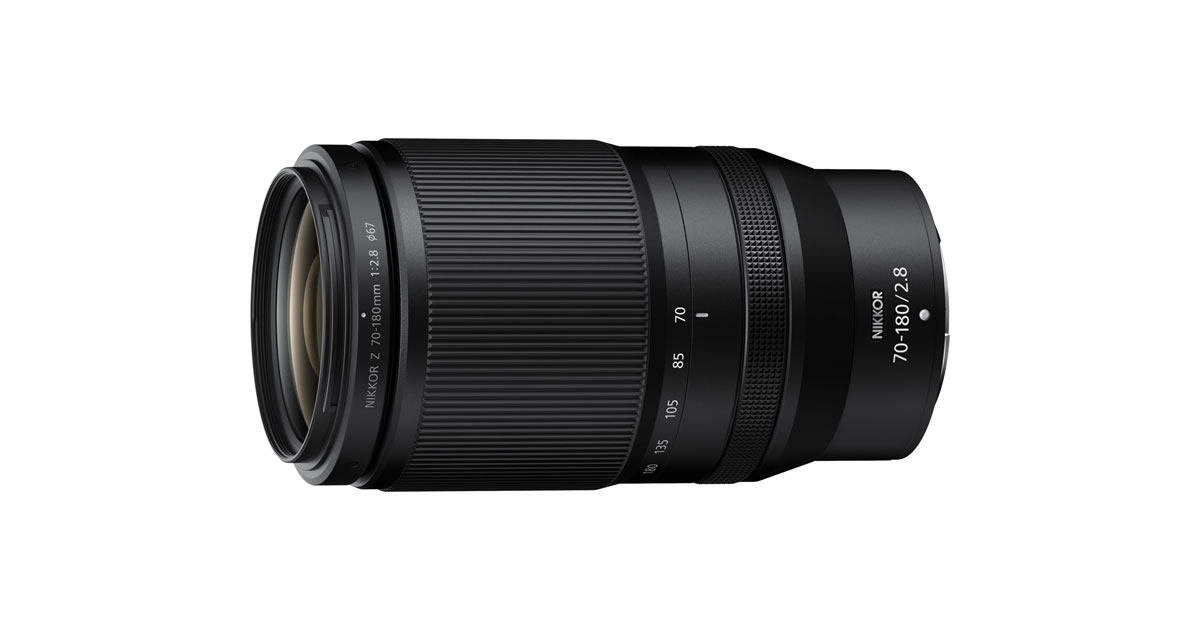 Nikon releases the NIKKOR Z 70-180mm f/2.8, a telephoto zoom lens