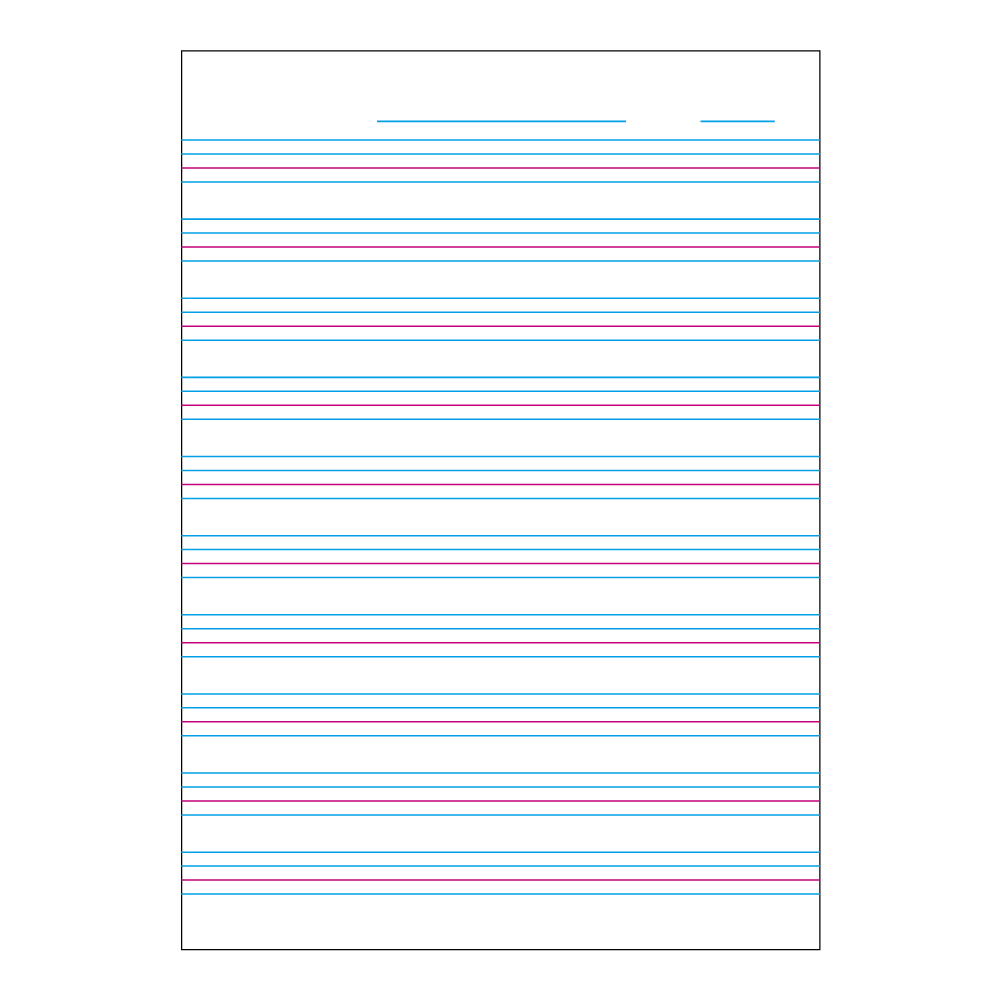 スクールキッズ 英語 英習罫 10段 | 日本ノート株式会社