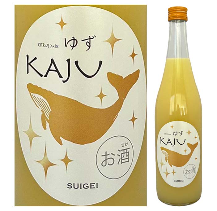 リキュール 酔鯨酒造 リキュールかじゅ ゆず 720ml すいげい