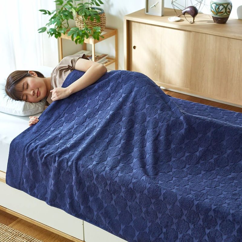 2枚セット特価】ふんわりやわらか今治タオルケット/コンフェティ