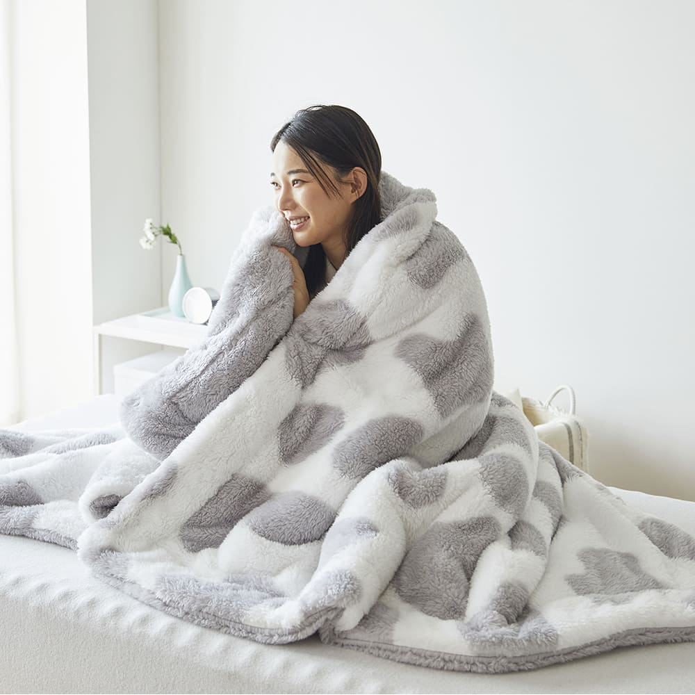 抗菌防臭わた入りファータッチ毛布/ミル – 西川ストア公式本店