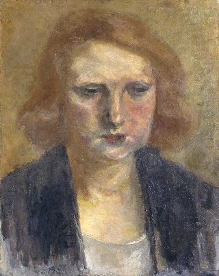 坂本繁二郎「少女」（1922年） - 美術品17点入れ替え 久留米市と