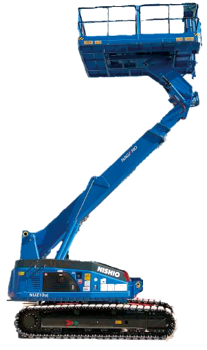 高所作業車［無足場工法向］スーパーデッキクローラ式 | 建機（建設