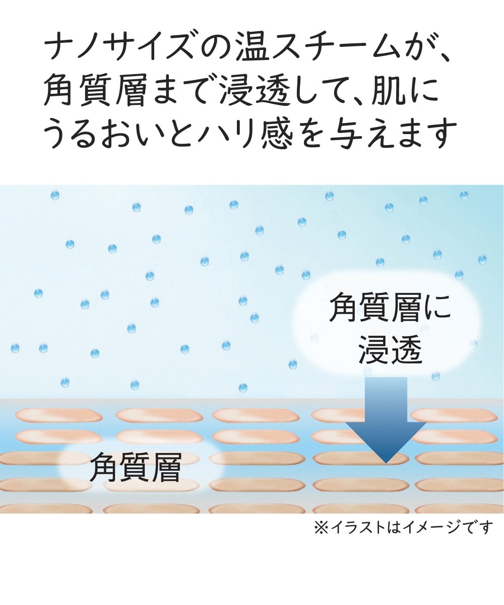 パナソニック スチーマーナノケア コンパクトタイプ（EH-SA3B） 通販