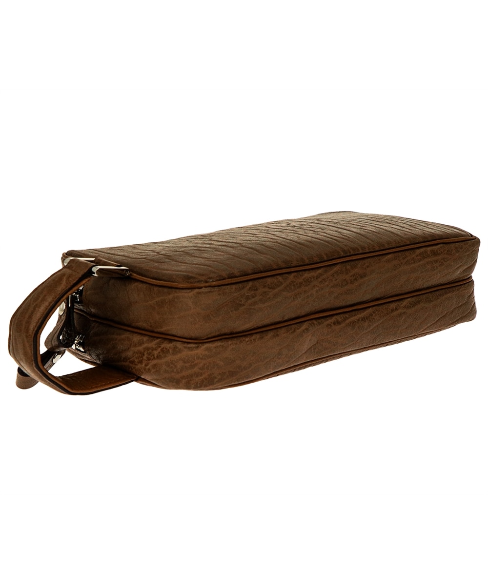 CROIX ROYAL シールレザー（アザラシ）メンズセカンドバッグ 【CRAB261