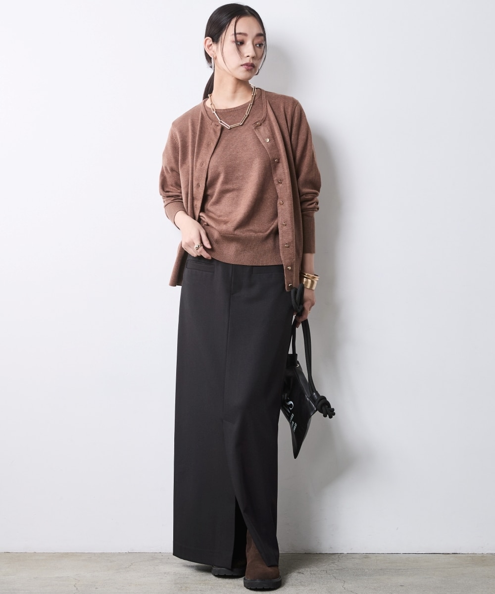 ニットアンサンブル＜大きいサイズ有＞シックスタイル 通販【ニッセン】