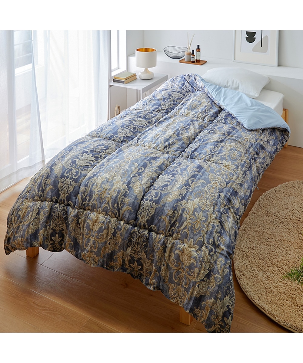 日本製】フランス産羊毛混のふっくら掛け布団（抗菌防臭・防ダニわた