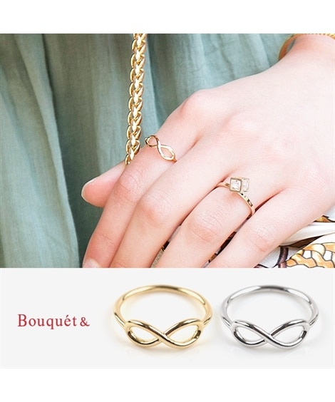 Creamdot.】手元で優美に輝くインフィニティリング 通販【ニッセン】