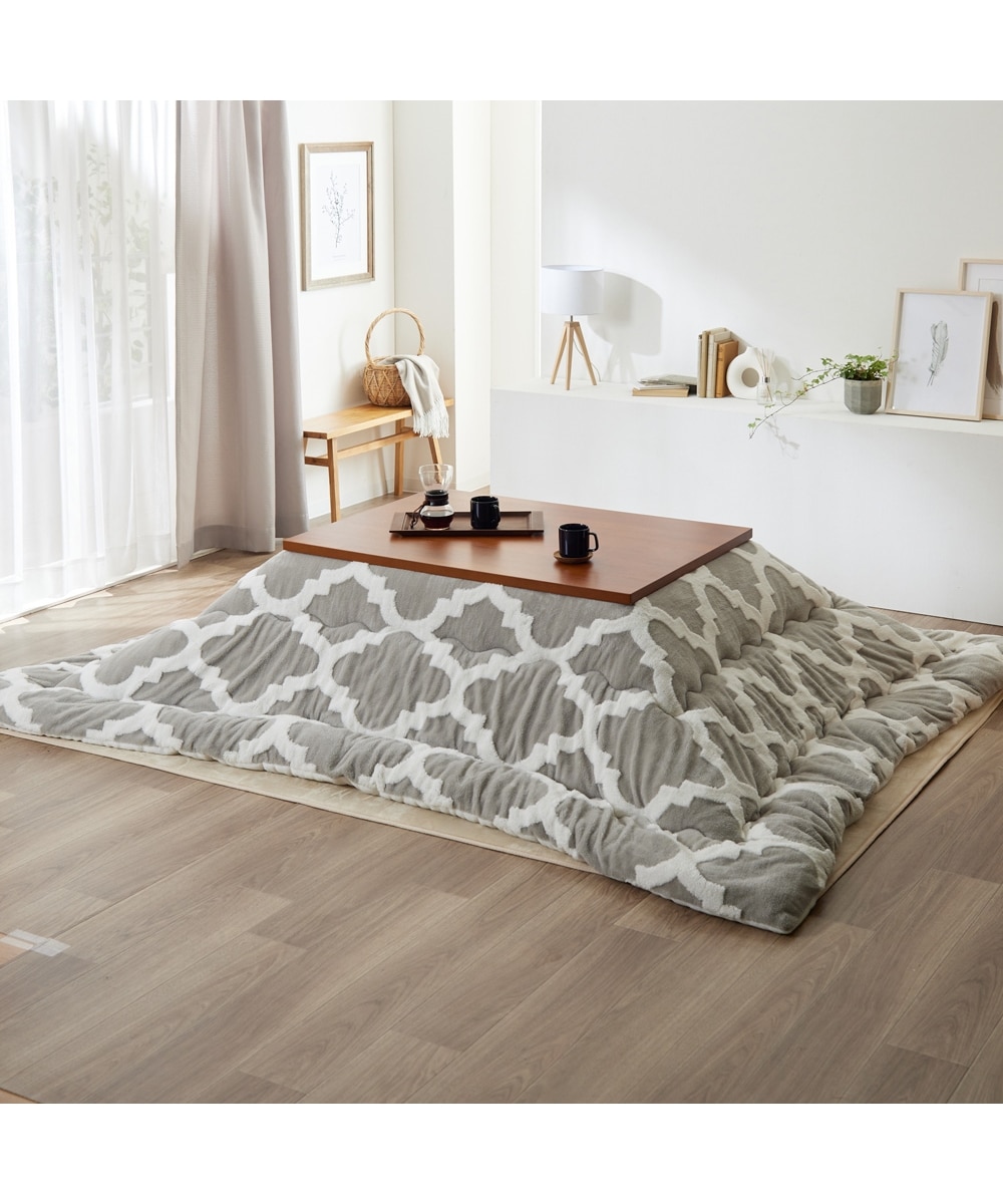 フランネルモロッカン柄×裏マイクロふんわりこたつ掛け布団 通販