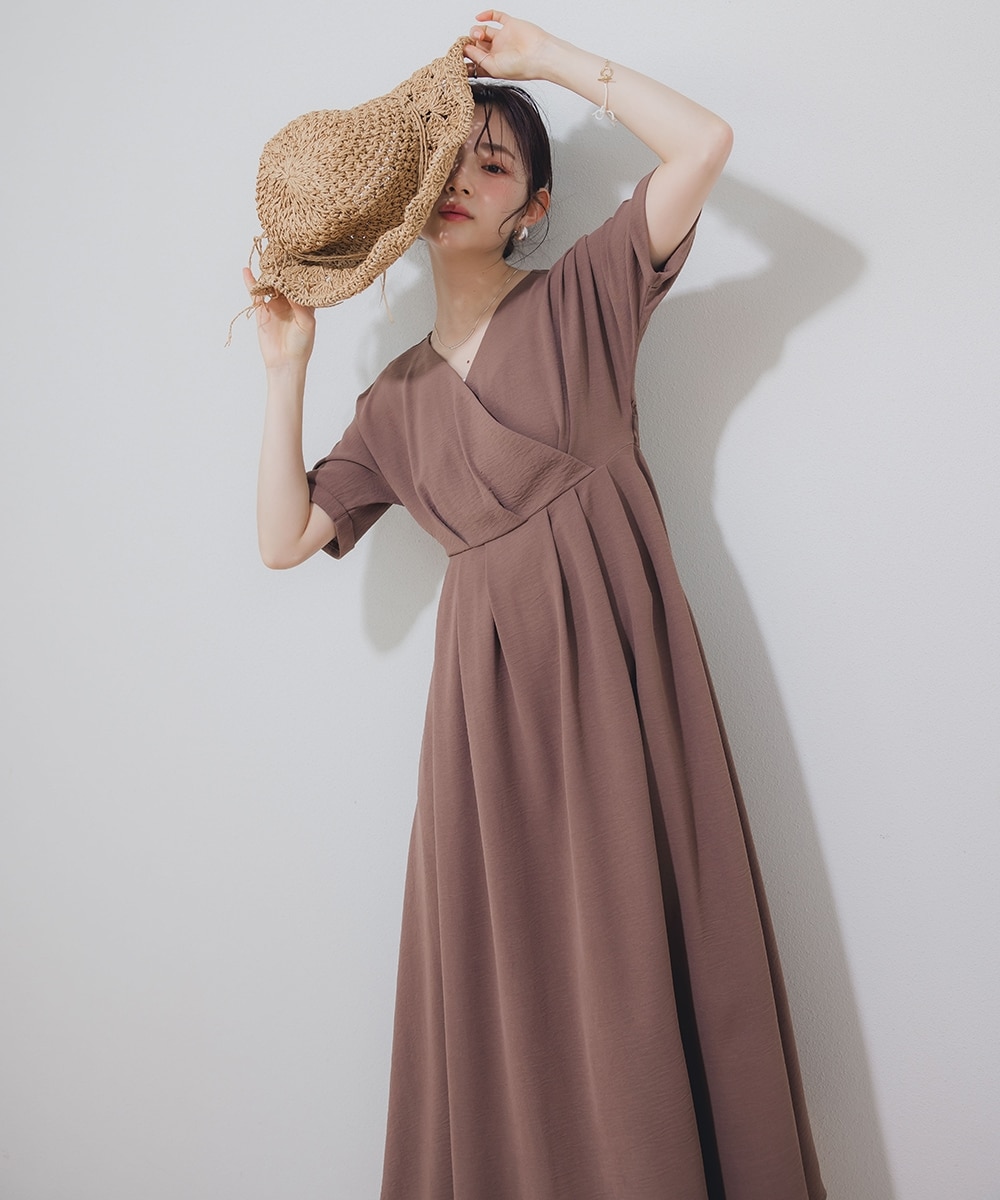 小さいサイズ カシュクールワンピース 低身長さん・小柄女性 通販