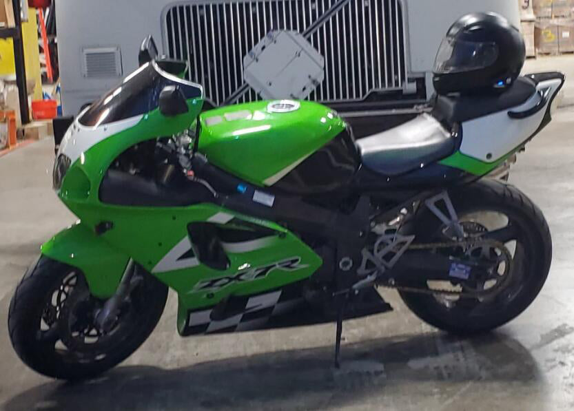 Fit for Ninja 1996-2003 ZX7R Black White Green Fairing Plastic Kit