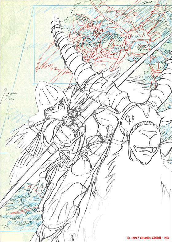 スタジオジブリ・レイアウト展