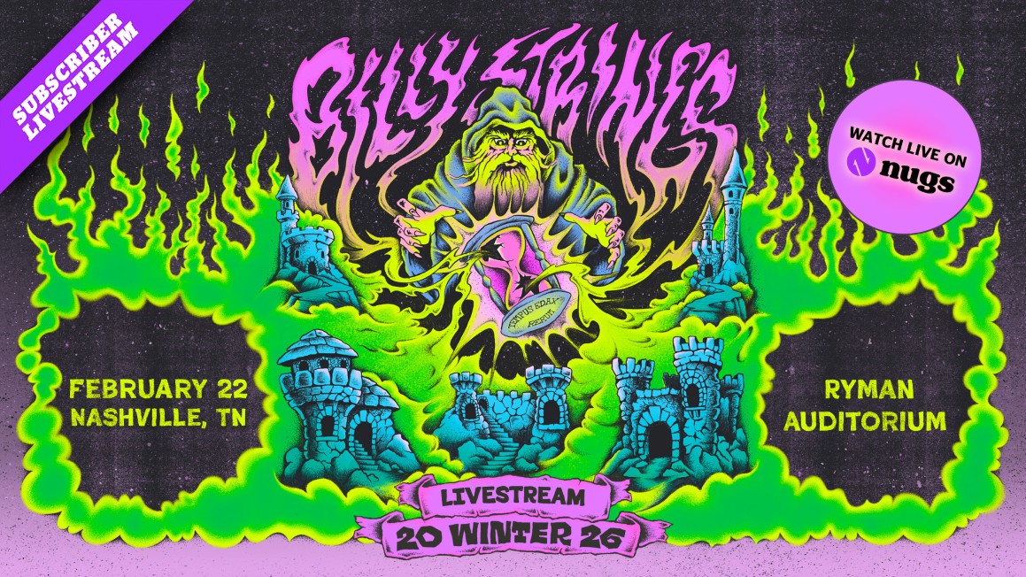 Watch Livestream of Billy Strings on 02-22-2026