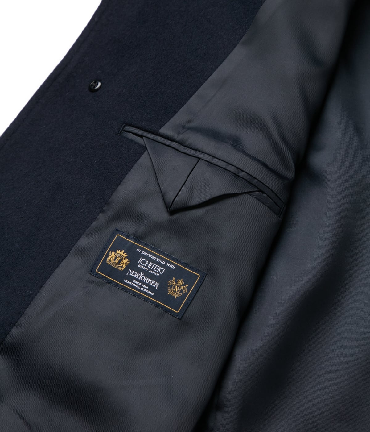 カシミヤ混 ショートビーバー シングルコート(16343302-2024