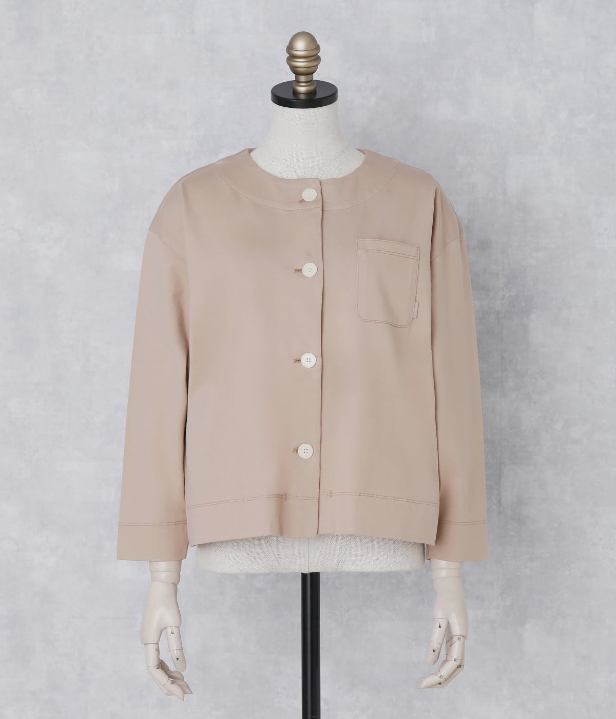 Luster Soft Jersey クルーネックカーディガン(37815892-2025